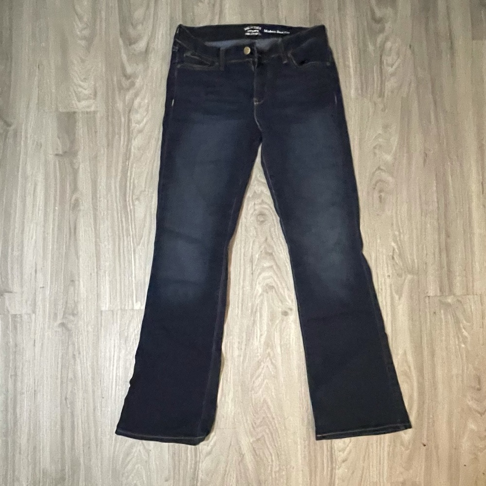 Levi’s Strauss Dark Blue Modern Boot Cut Jeans